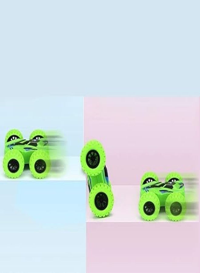 ASIAN Kids Fun Push and Go Vehicle Monster 3D Tumbling Car Toys | Friction Powered Toys for Imaginative Play | Little Rotating Stunt Car Toys for Kids, Ages 3 Years - Color May Vary - Image 4